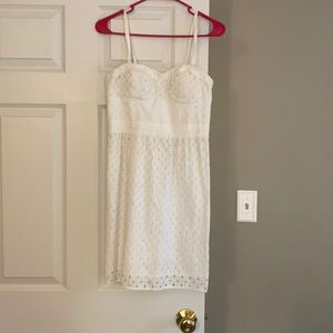 White Eyelet Dress